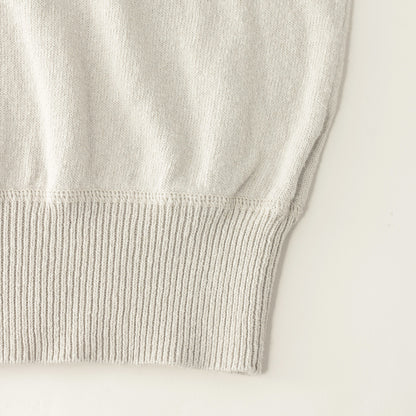 HIGHGAUGE COTTON LINEN KNIT