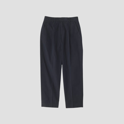 COTTON PLAIN WEAVE TROUSERS