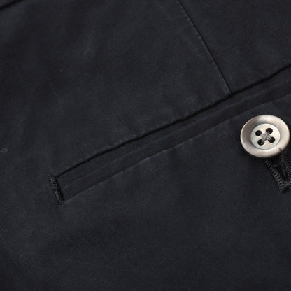 COTTON PLAIN WEAVE TROUSERS