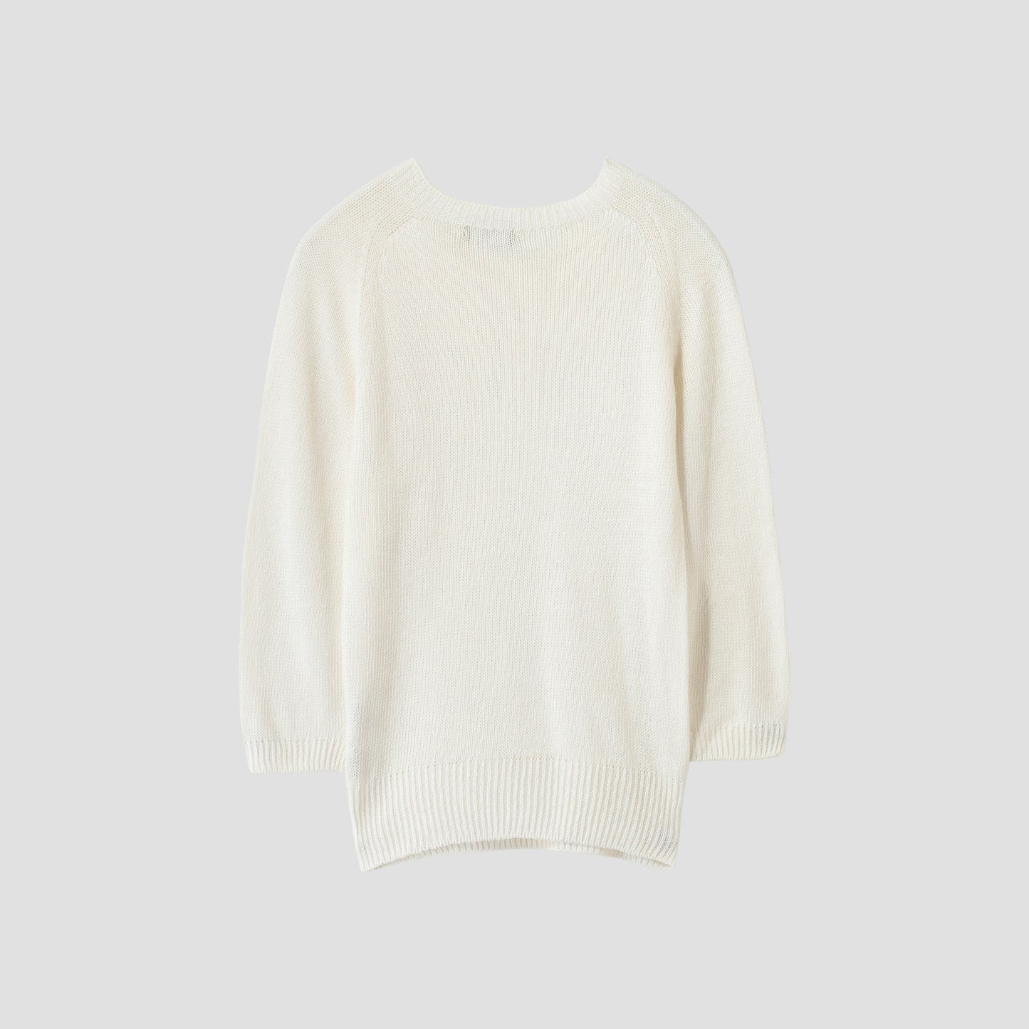 LONG SLEEVE CREW NECK KNIT