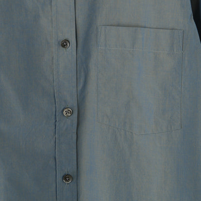 CHAMBRAY COTTON POPLIN SHIRT