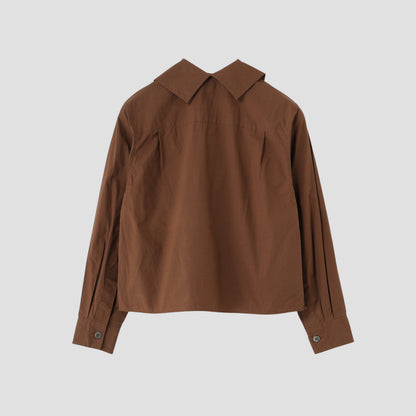 MATT COTTON POPLIN SHIRT