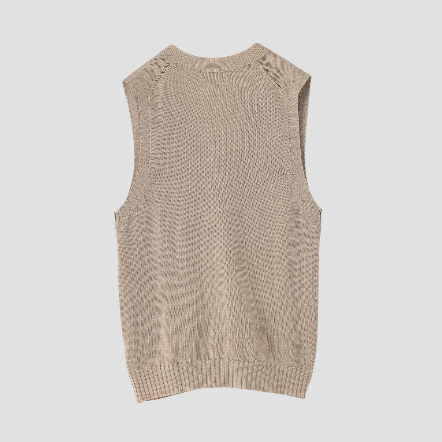 LINEN COTTON SILK SLIPOVER KNIT