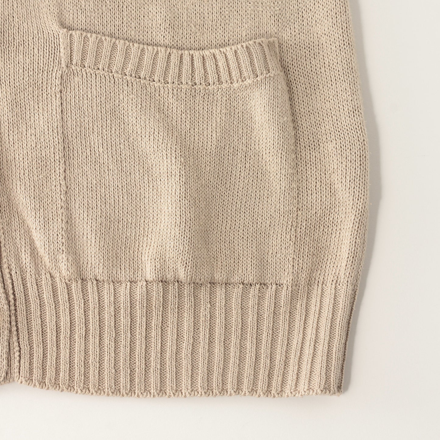 LINEN COTTON SILK SLIPOVER KNIT