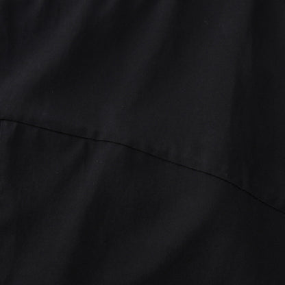 GLAZED COTTON CUPRA SKIRT