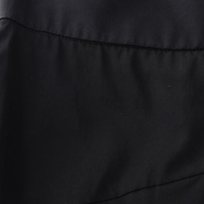 GLAZED COTTON CUPRA SKIRT
