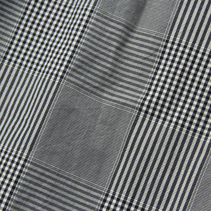 GINGHAM OVERCHECK COTTON SKIRT