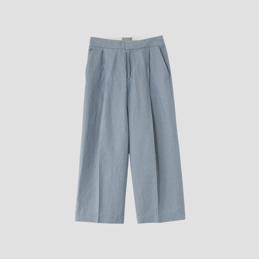 LINEN COTTON TROUSERS