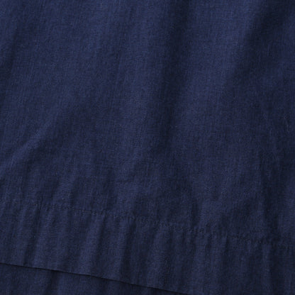 INDIGO SHIRTING DRESS