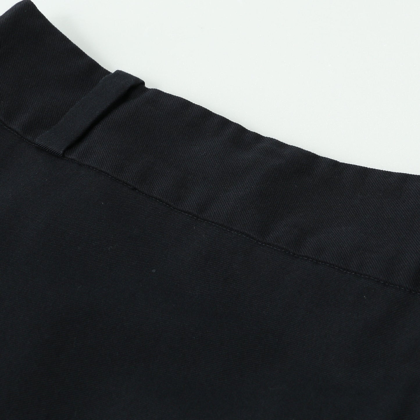 WOOL COTTON TWILL SKIRT