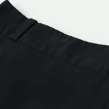 WOOL COTTON TWILL SKIRT