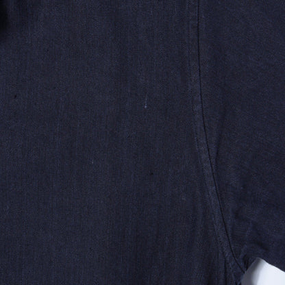 FADED LINEN COTTON TWILL DRESS