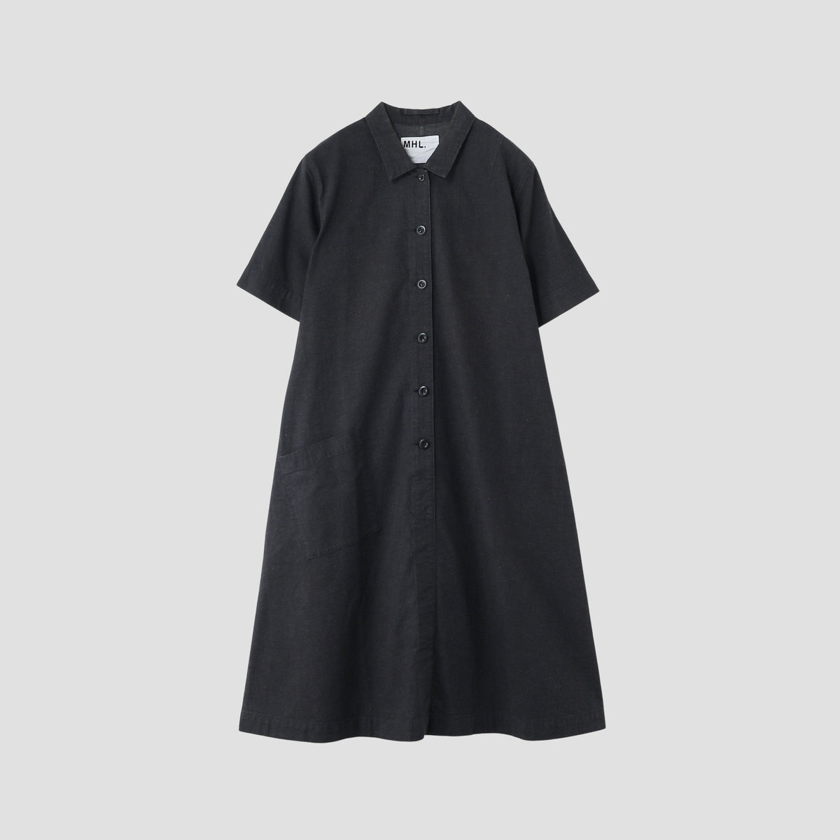 COTTON HEMP DRILL DRESS