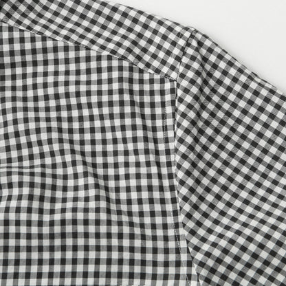 DRY GINGHAMCHECK COTTON SHIRT