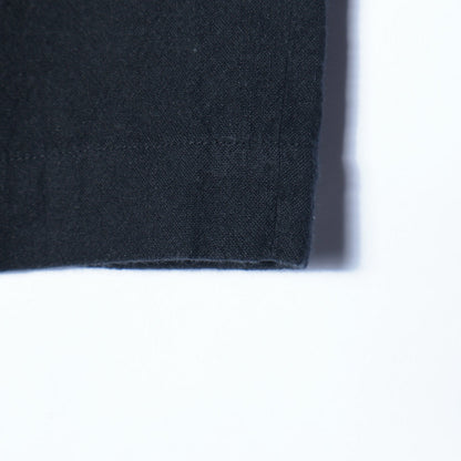 YARN DYE LINEN COTTON TROUSERS