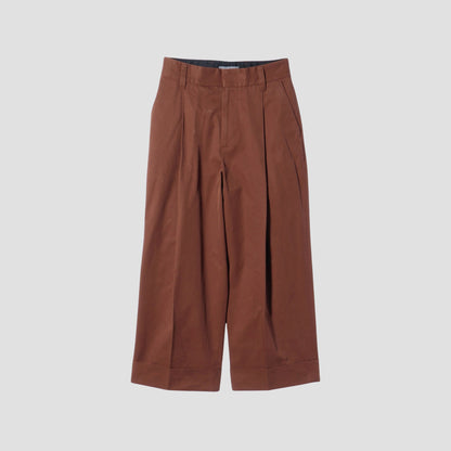 DRY COTTON TWILL TROUSERS