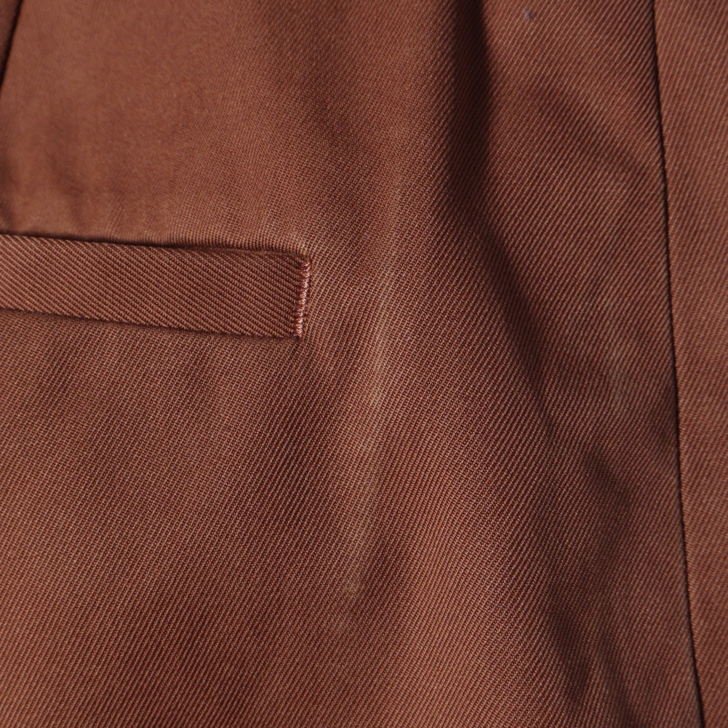 DRY COTTON TWILL TROUSERS