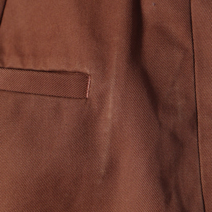 DRY COTTON TWILL TROUSERS