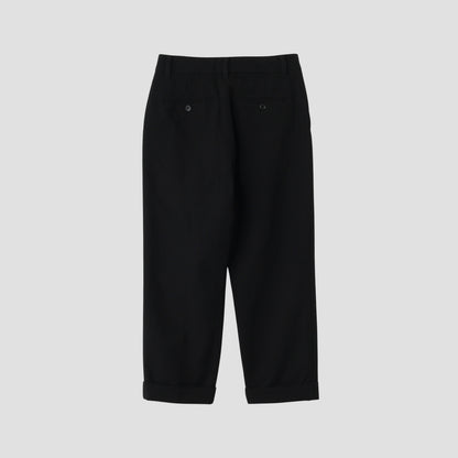 COTTON WOOL BARATHEA TROUSERS