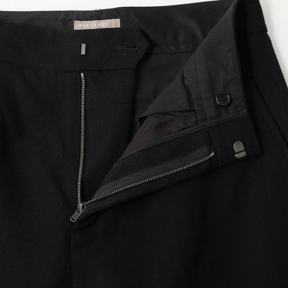 COTTON WOOL BARATHEA TROUSERS