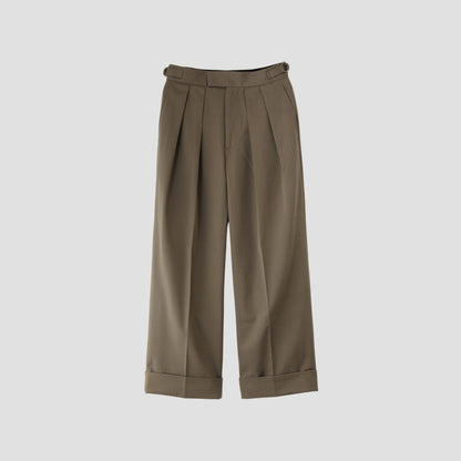 FLUID WOOL TROUSERS