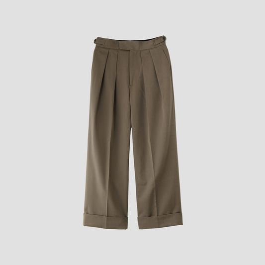 FLUID WOOL TROUSERS