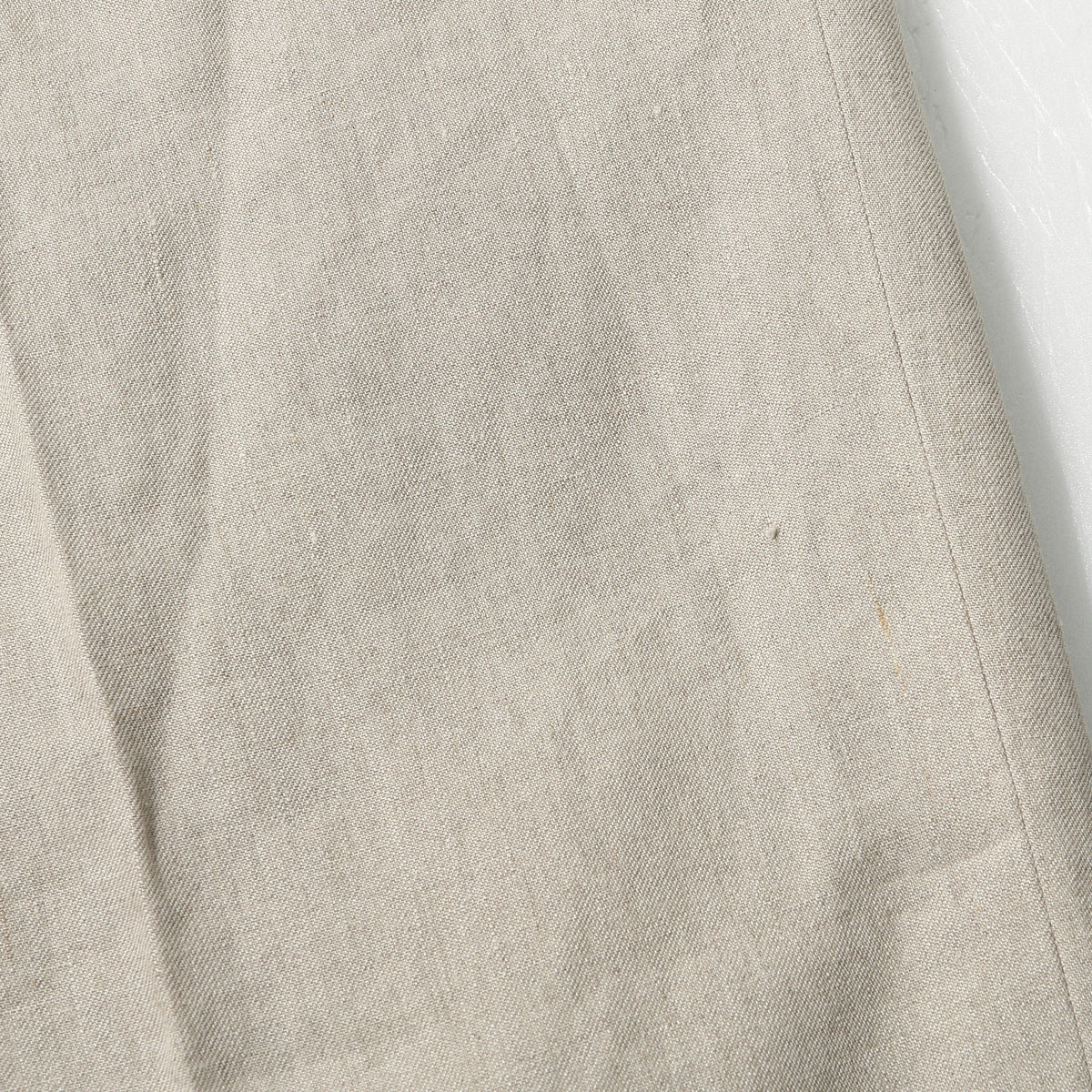 COMPACT LINEN TROUSERS