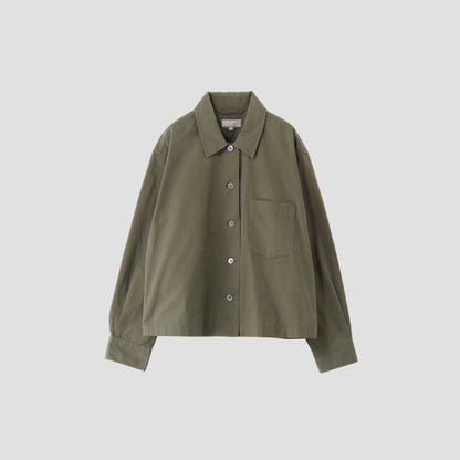 MATT COTTON TWILL BLOUSON