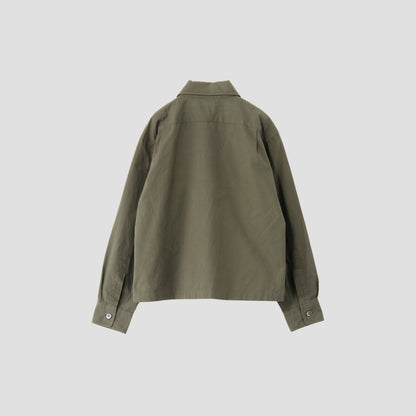 MATT COTTON TWILL BLOUSON