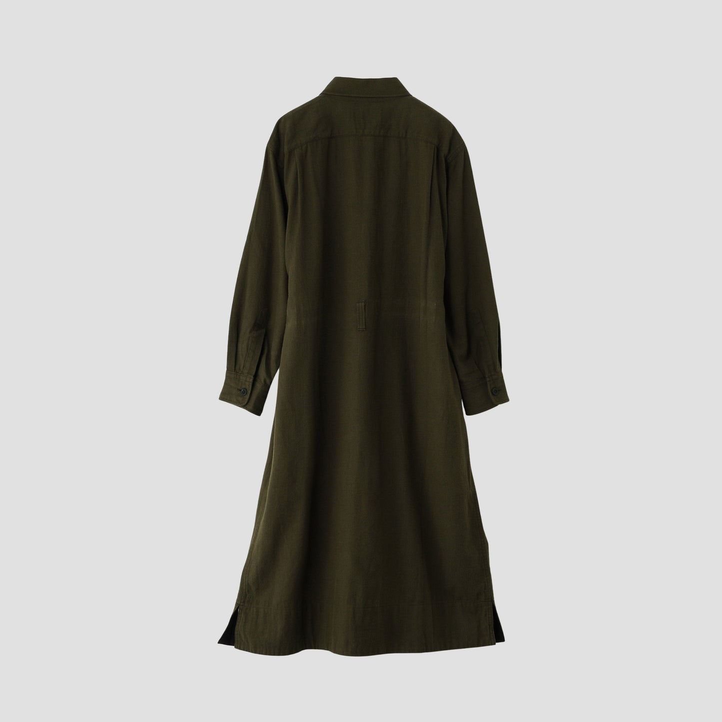 JAPANESE WOOL SHIRTING DRESS