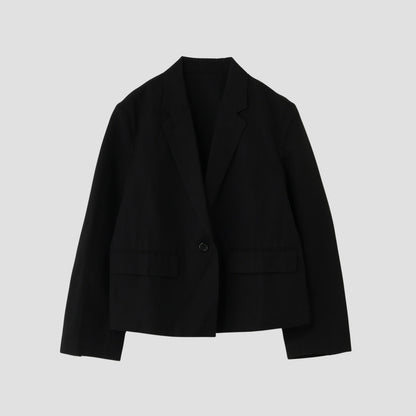 COTTON LINEN OXFORD JACKET