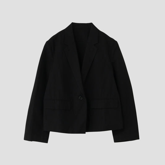 COTTON LINEN OXFORD JACKET
