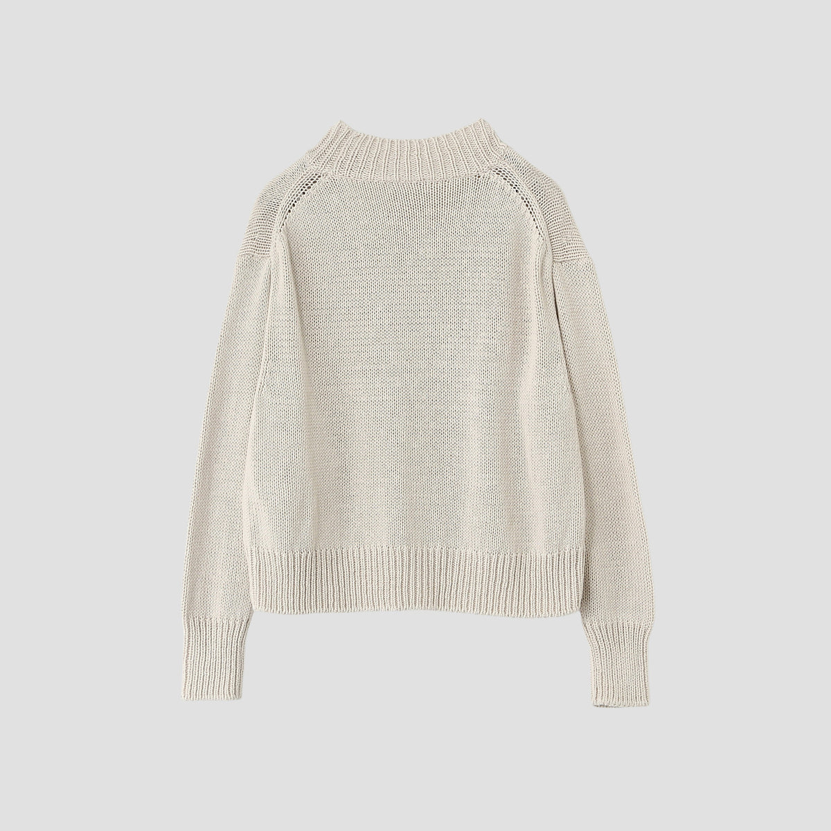 CHUNKY COTTON LINEN KNIT
