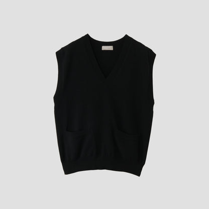 POCKET SLIPOVER KNIT
