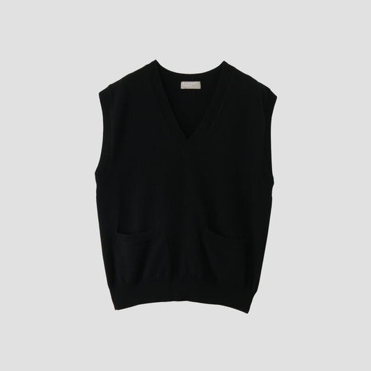 POCKET SLIPOVER KNIT