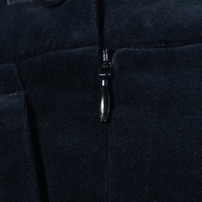 COTTON VELVET TROUSERS