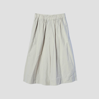 WASHED COTTON POPLIN TROUSERS
