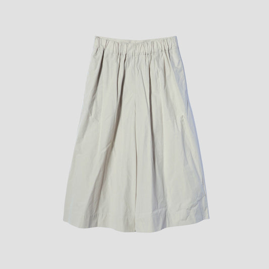 WASHED COTTON POPLIN TROUSERS
