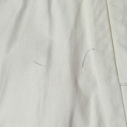 WASHED COTTON POPLIN TROUSERS