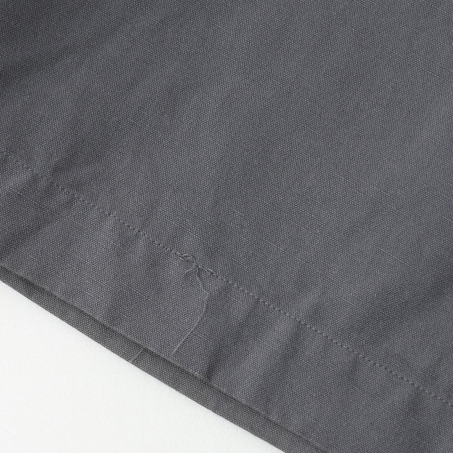 COTTON LINEN CANVAS TROUSERS