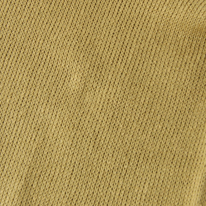 LINEN COTTON WIDE ROLL NECK KNIT