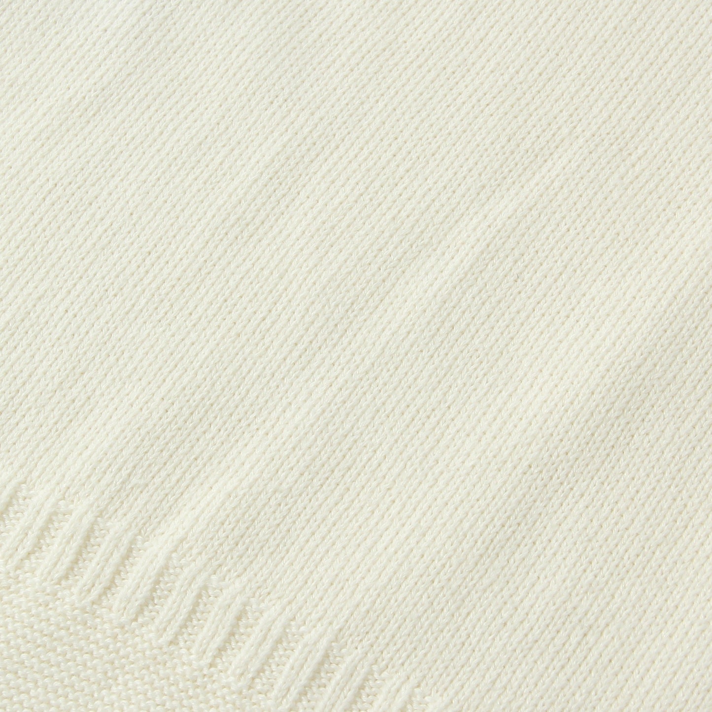 V NECK GUERNSEY KNIT