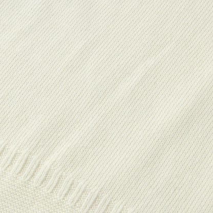 V NECK GUERNSEY KNIT