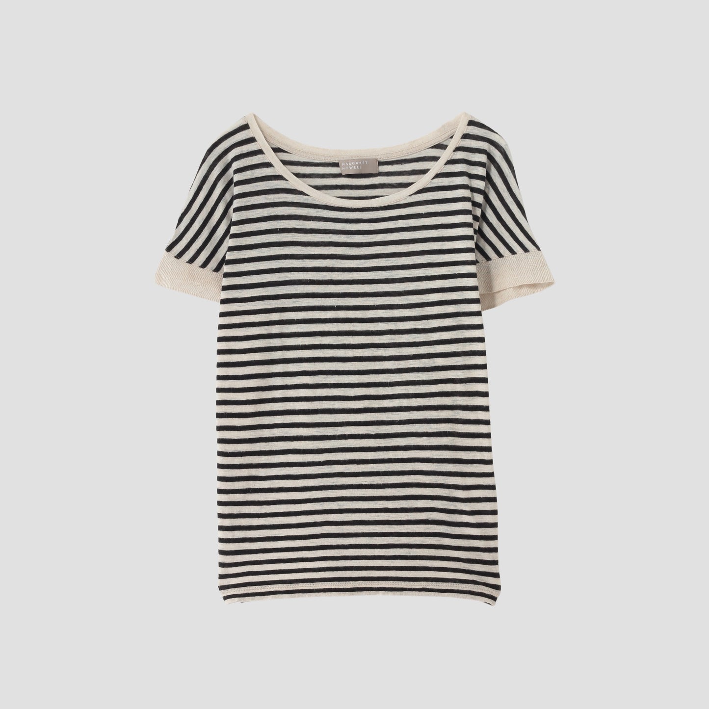 LINEN STRIPE JERSEY