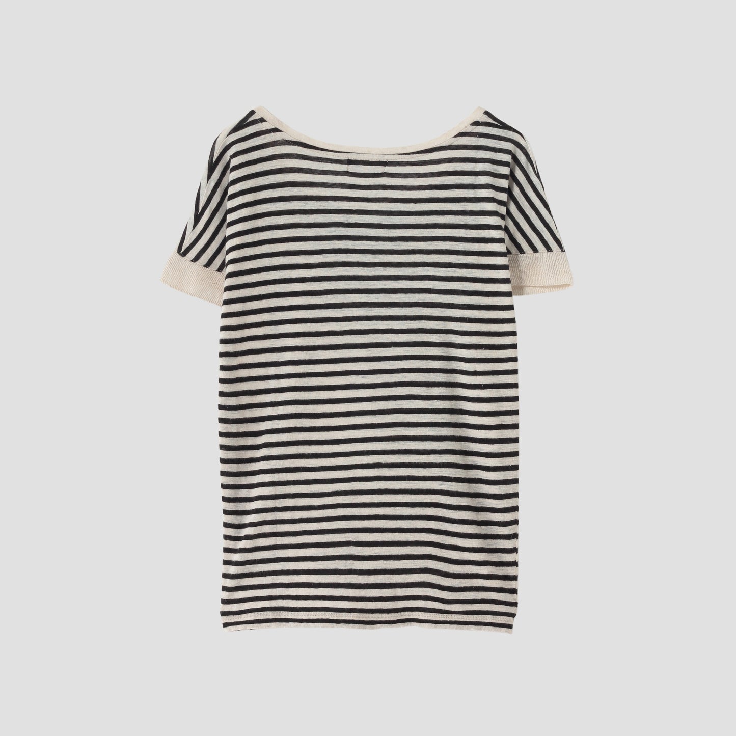 LINEN STRIPE JERSEY