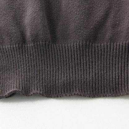 CAST OFF ROLL NECK KNIT