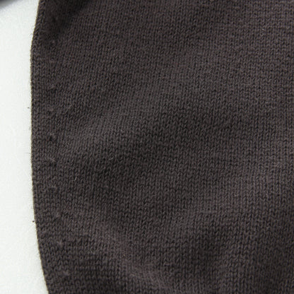 CAST OFF ROLL NECK KNIT