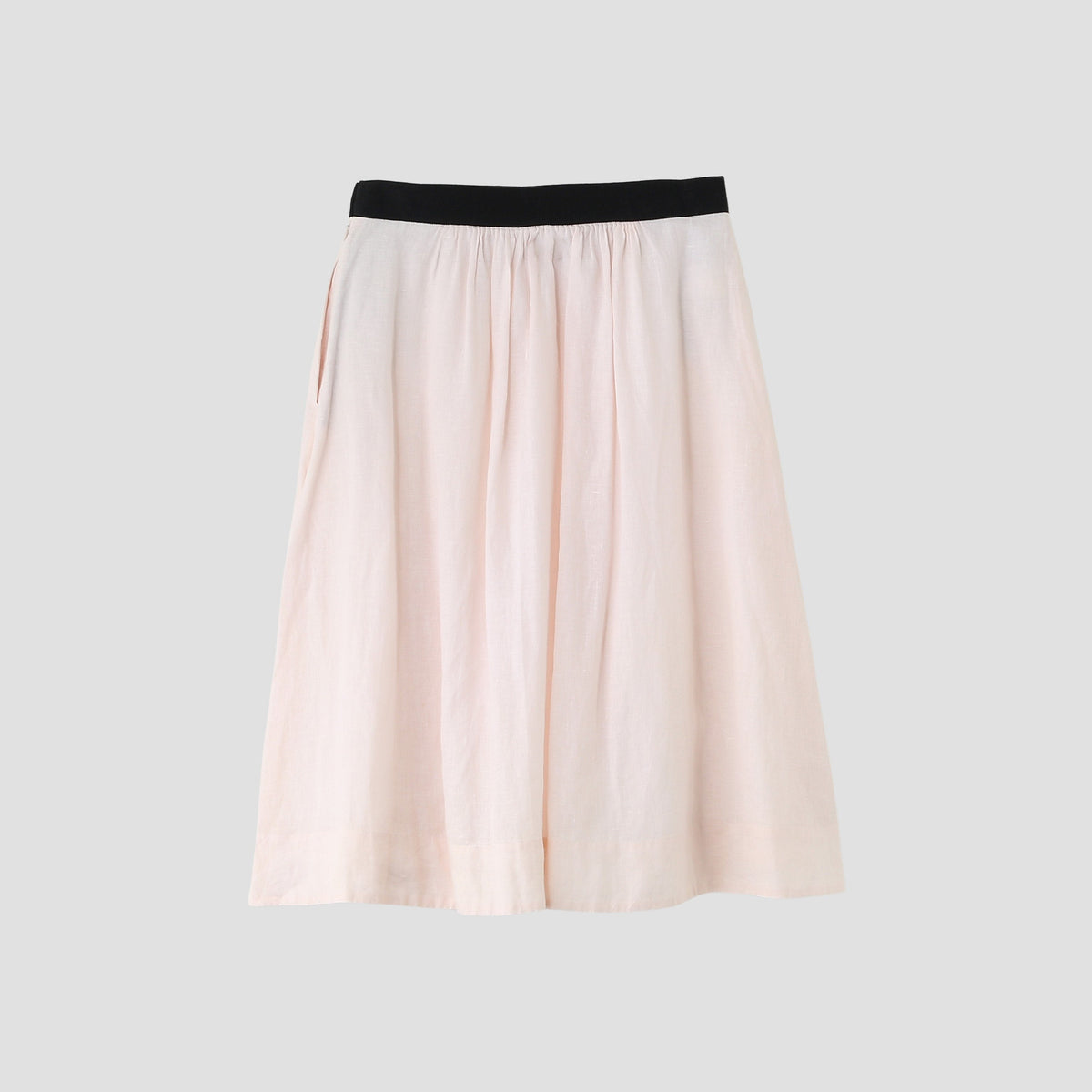 LINEN VOILE SKIRT