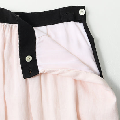 LINEN VOILE SKIRT