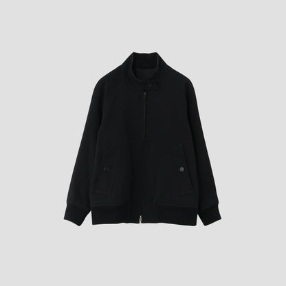WOOL COTTON WHIPCORD BLOUSON